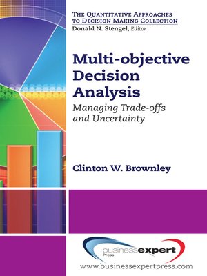 cover image of Multi-objective Decision Analysis